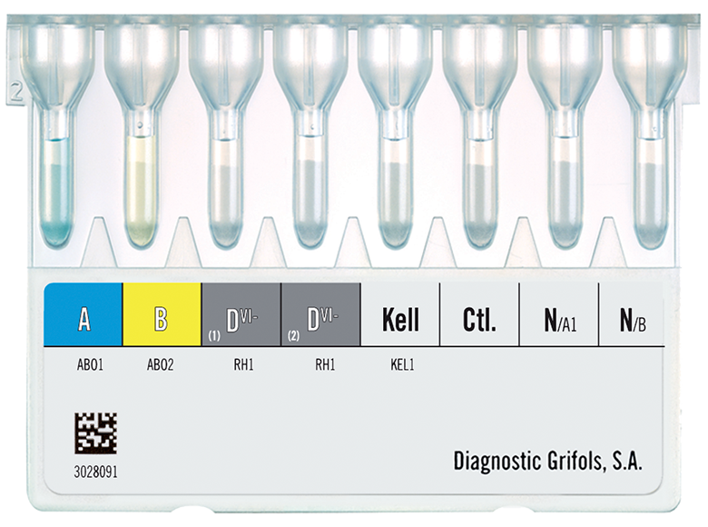 DG Gel ABO/Rh (2D) + Kell
