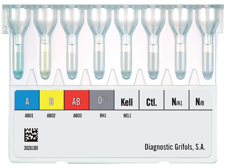 DG Gel ABO/Rh + Kell (RT)