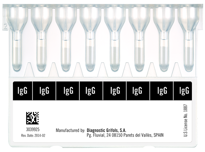 DG Gel 8 Anti-IgG (Rabbit)