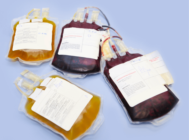 Transfusions of Other Blood Components